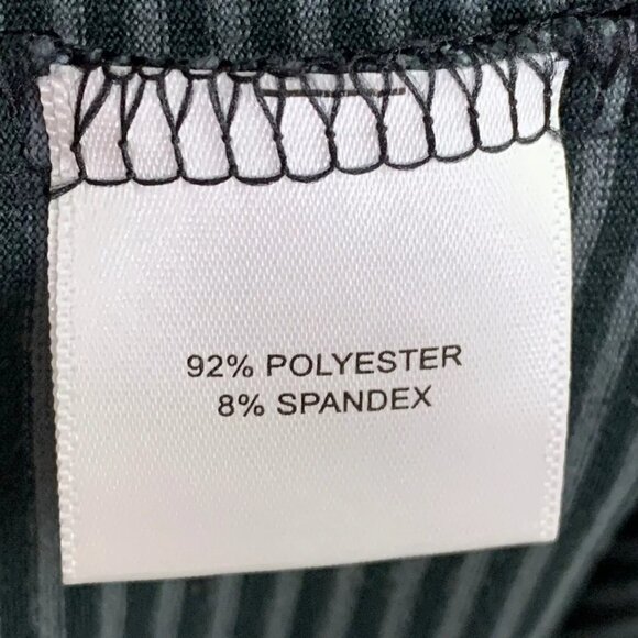 Peter Millar Crown Sport Men Long Sleeve Polo Shirt Black Stripe MF23EK81ELS 2XL - Picture 6 of 8